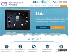 Tablet Screenshot of go-c3.com